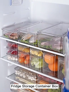 Refrigerator Storage Box Rectangular Fruit and Vegetable Preservation Box
