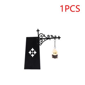 Magic Library Lantern Multifunctional Decorative Bookshelf Lighting Vintage Bookcase Lamp for Studious Home Room Ornament (A)