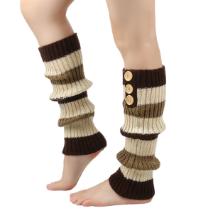 Womens Leg Warmers Winter Warm Long Boot Sock Slouch Knee High for Christmas PartyFoot Cover Stockings Streetwear Foot