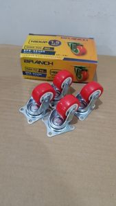 4Pcs BRANCH Roda Hidup 15 Inch RODA Troli Gerobak Etalase AB|MK031