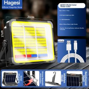 Hagesi | Super Bright Portable Outdoor LED Light