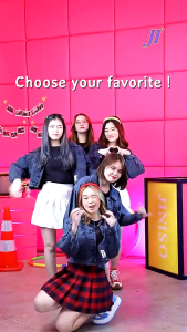 JINISO - Jaket Jeans Oversize