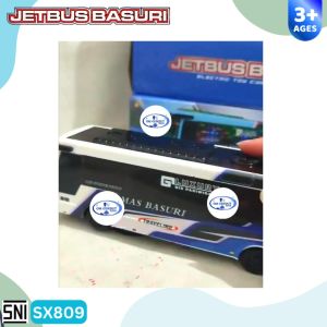 OG Mainan Mobil Jetbus Basuri 5D Light No.SX809