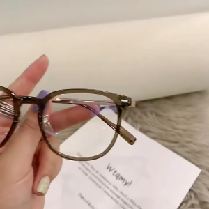 Kacamata Photochromic Tr90 Korea Pria Wanita Kacamata Komputer Pemblokir Cahaya Biru