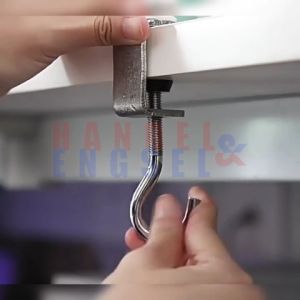 Gantungan Tas Besi Klip cantolan Kait Meja Serbaguna Hook Holder