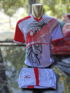 Setelan Baju Volly Pria Dewasa Sport Kaos Olahraga Volly Badminton MZN- 01