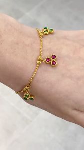 HABIB Oro Italia 916 Viola Yellow Gold Bracelet GW48041023(FG)-TI