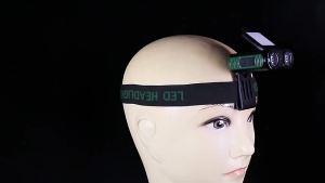 Owl Headlamp Type-c Rechargeable Headlight Portable Rotating Hunting Lights Led Flashlight Fishing Front Bicycle Light