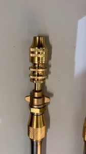 ก้านพ่นยา หัวขีปนาวุธ ปรับพ่นละเอียดสูง ตัวท็อป ยืดได้ 2.4 เมตร ทองเหลืองแท้ Limited Edition