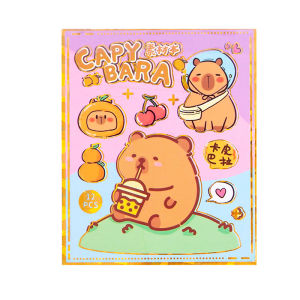 Phim hoạt hình sáng tạo doudou Ben capibala vật liệu dán ben tài khoản cầm tay dán trẻ em Miếng dán nhiều loại Quà Tặng mẫu giáo