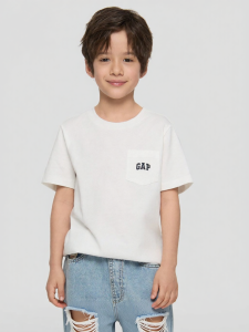 Gap | Cotton Logo Embroidery Chest Pocket T-Shirt