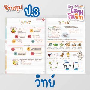 ชีทสรุป ป.3 (ซื้อเซ็ต 5 วิชา)