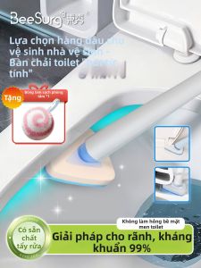 Beesurg | Corner-Cleaning Disposal Toilet Brush Home Wall Mount