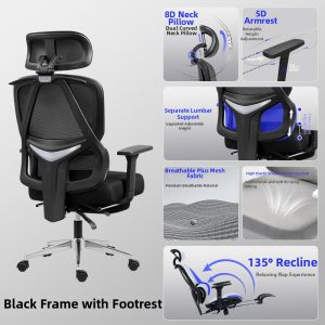 YOULANSEN | Ergonomic Comfortable Chair for Long Sitting