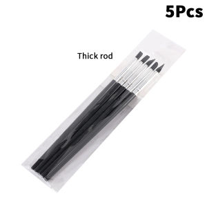 5Pcs Dental Silicone Brush Pens Resin Shaping Tools For Composite Restoration Porcelain And Nail Art