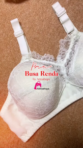Bra Bh Renda Kutang Beha Bandung Busa Tipis Tanpa Kawat 34 - 42