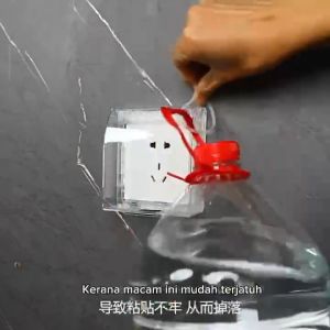 Heeman4u Single Double Triple Quadruple Socket Waterproof Box Switch Box Electric Protective Cover Bathroom DoorbellSingle Double Triple Quadruple soket kalis air kotak suis kotak elektrik perlindungan penutup pintu bilik mandi单双三联四联插座防水盒开关盒电动保护套浴室门铃