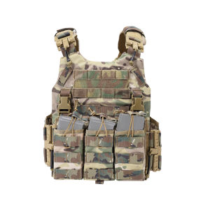 SINAIRSOFT Tactical Nylon Vest for Outdoor Quick Release Safety MOLLE Carrier Protective Vest