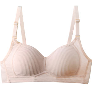 MiiOW | Sweet Style Student Underwear Cat Girl Youth Development Stage Three Quadrant Bralette Comfortable Breathable Adjustable Straps