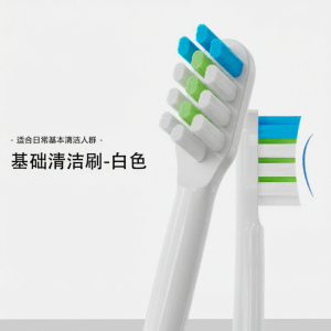 Soft Bristle Electric Toothbrush Head Universal Replacement Adult Cleaning Brush Head for Oral Health Deep Cleaning