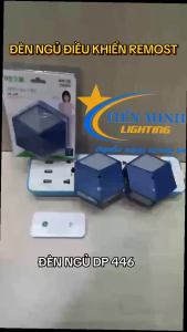 Đèn ngủ điều khiển từ xa thông minh hoặc cảm ứng ánh sáng tự động DP 446 - DP 447 - DP 443