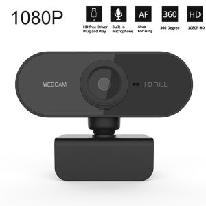 Webcam Mini 4K USB Computer 2K Webcam Full HD 1080P Web For Work With Microphone Tripod For PC Laptops Live Streaming Camera