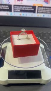 Nhẫn nữ bạc Ý thời trang hàn N105 - Phụ kiện thời trang việt