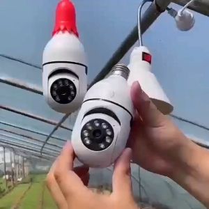 Home Use Night Vision A6 WiFi Light Bulb 360 Intercom Camera 1080P HD