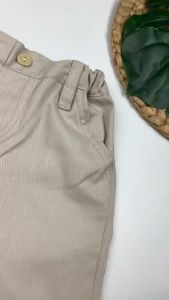 Bronkis Junior Celana Pendek Anak Laki-laki Bahan Stretch Warna Beige 1 Bulan Sampai 6 Tahun