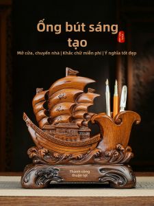 JUSHANYUAN | Tàu Buồm Phong Thủy Tidy Desk