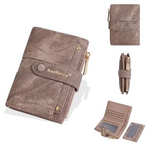 Baellerry | Ví Nữ Baellerry Canvas Nhiều Ngăn Đựng Thẻ Có Ngăn Đựng Ảnh Đựng Thẻ Tín Dụng Bằng Lái Xe Ví Thời Trang Nữ