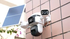 Vstarcam BG621SR กล้องวงจรปิดไร้สาย100% ใส่ซิมได้ 4G มี3กล้อง3เลนส์ มุมกว้างหมุน Aiไมค์ลำโพงได้ภาพสีกลางคืน