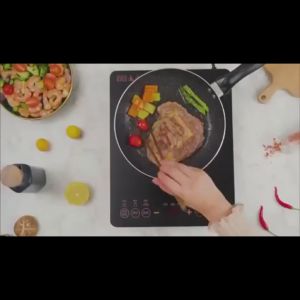 Electrolux เตาแม่เหล็กไฟฟ้า RO86AA รุ่นด้วย 2200 วัตต์ รุ่น RO86AA-สีดำ (รับประกัน 2 ปี จัดส่งจากกรุงเทพ) กำลังไฟ 5 ระดับ