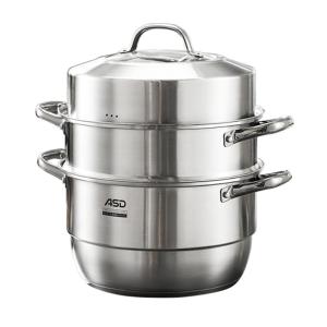 ASD | Three-layered 304 Stainless Steel Steamer