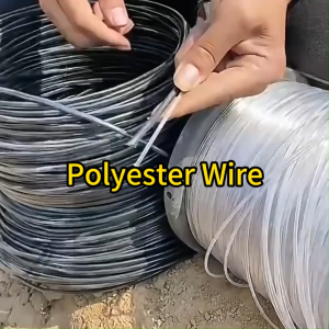 1.5/2/2.5/3mm Polyester Wire Wire Plastic Steel tali pertanian Plastik Steel untuk Tanam Sayur Buah Agricultural use