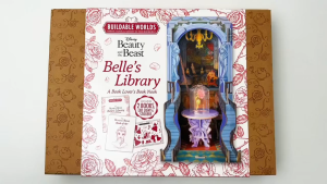 Beauty & The Beast Belles Library Book Nook Gift Set With Stickers 2 Books Stickers & Press Outs