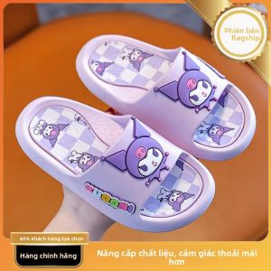 JIFANPAUL | Dép Mềm Đế Chống Trượt Cho Bé Gái Mùa Hè 2024 Sanrio Kuromi