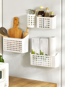 MRUN | Magnetic Wall-Mounted Multi-Use Storage Organizer for Cling Wrap and Seasonings