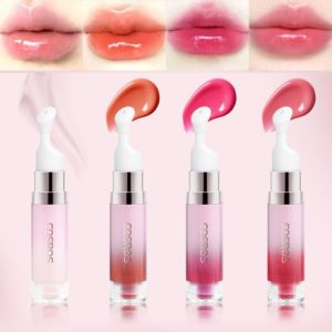 Moisturizing Lip Balm Warm Change Lip Honey Lighten Lip Lines Anti-Drying And Fading Lip Gloss