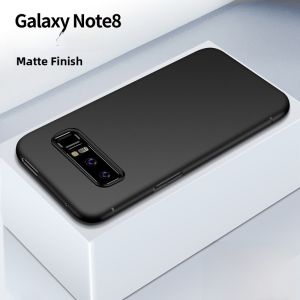 Henyou | Samsung Note8 Silicone Case Anti-Fingerprint Anti-Sweat Frosted Full Edge Protection Cover Soft Shockproof For Men And Women