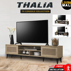 Living Mall Thalia Premium TV Console with Compartment/Drawer Storage in 10 Models