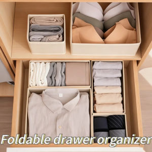 Drawer Organizers Clothes Underwear Socks Organizer Bins Wardrobe Closet Organizers and Storage Foldable Drawer Separator Case