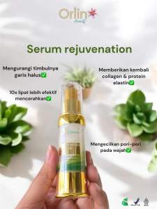 TERLARIS!!! Free Gift (HADIAH) Serum Rejuvenation Orlin Beauty / Serum Glowing Aman Buat Bumil Busui Membantu Mengecilkan Pori Mencerahkan Wajah Mengurangi Kerutan