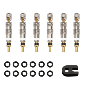 Bike Valve Core Quality Presta Valve Brass Core Tool MTB Road Bicycle Tubes Service Part Tool CNC-Machined Removable Replacement