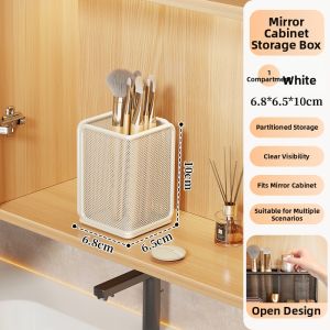 MUGG | bathroom cabinet mirror Bathroom Mirror Cabinet Storage Box for Cosmetics Skincare Face Masks