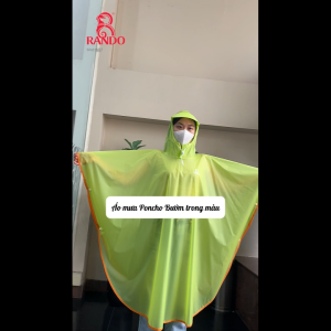 ÁO MƯA BƯỚM TRONG MÀU (Giao màu ngẫu nhiên)
