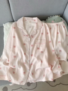 UNINICE Cloud Cotton Fabric Long Sleeved Sleepwear