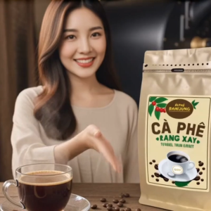 Cà Phê Rang Mộc - Cà Phê Sạch An Khương - HẠT Mộc Tiêu Chuẩn 2 - Vị Nguyên Bản