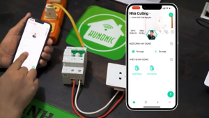 Aptomat Đo Năng Lượng Hunonic Notec Theo Dõi Lượng Điện Tiêu Thụ Điều Khiển Từ Xa Qua Wifi Hàng Việt Nam Chất Lượng Cao