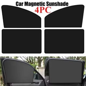 Magnetic Car Window Sunshade Cover Summer UV Protection Car Side Front Rear Window Mesh Curtain Protector Cover Auto Accessories